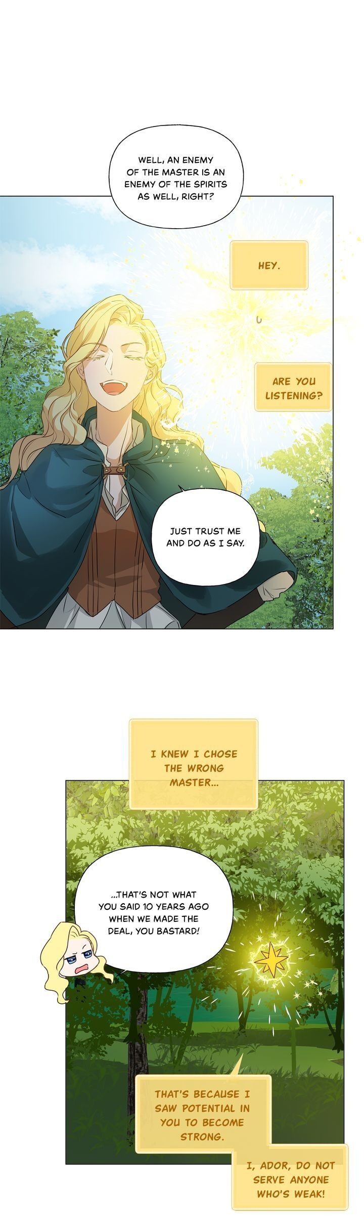 The Golden Haired Elementalist Chapter 48 page 26 - Chapter 48