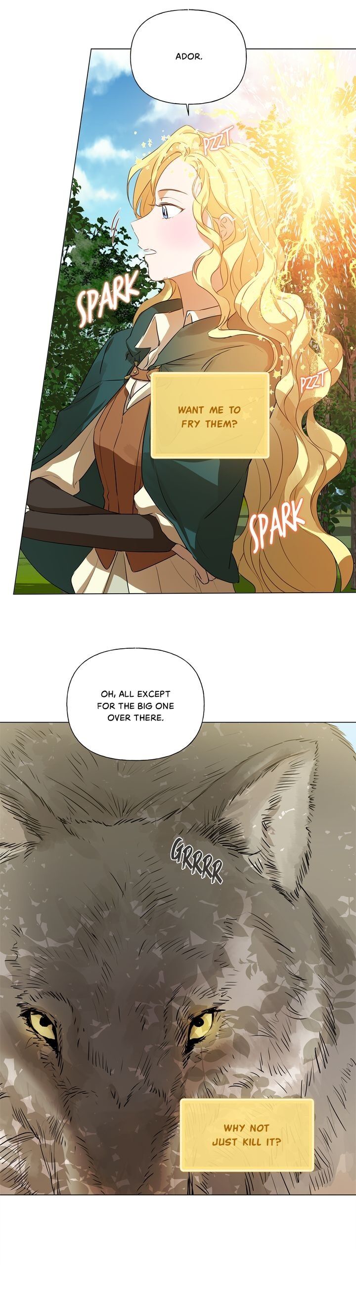 The Golden Haired Elementalist Chapter 48 page 32 - Chapter 48
