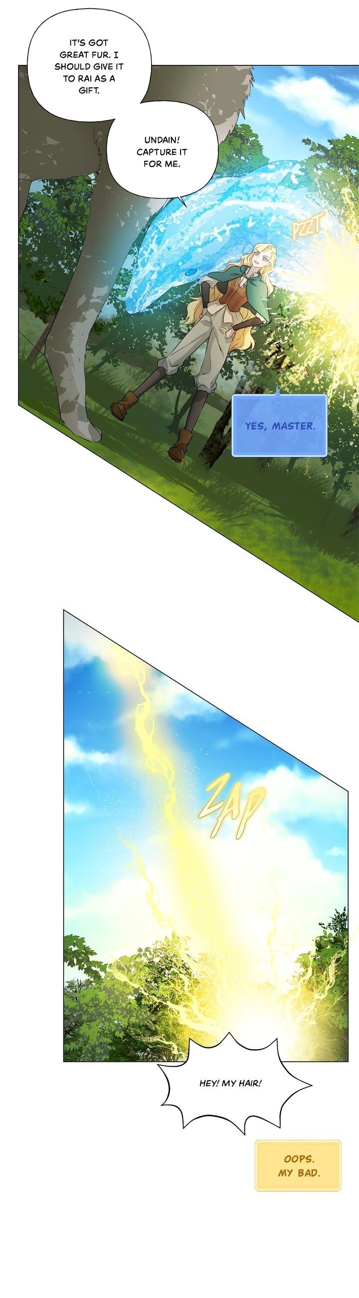 The Golden Haired Elementalist Chapter 48 page 33 - Chapter 48