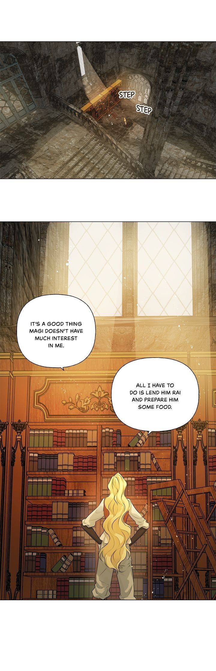 The Golden Haired Elementalist Chapter 48 page 39 - Chapter 48