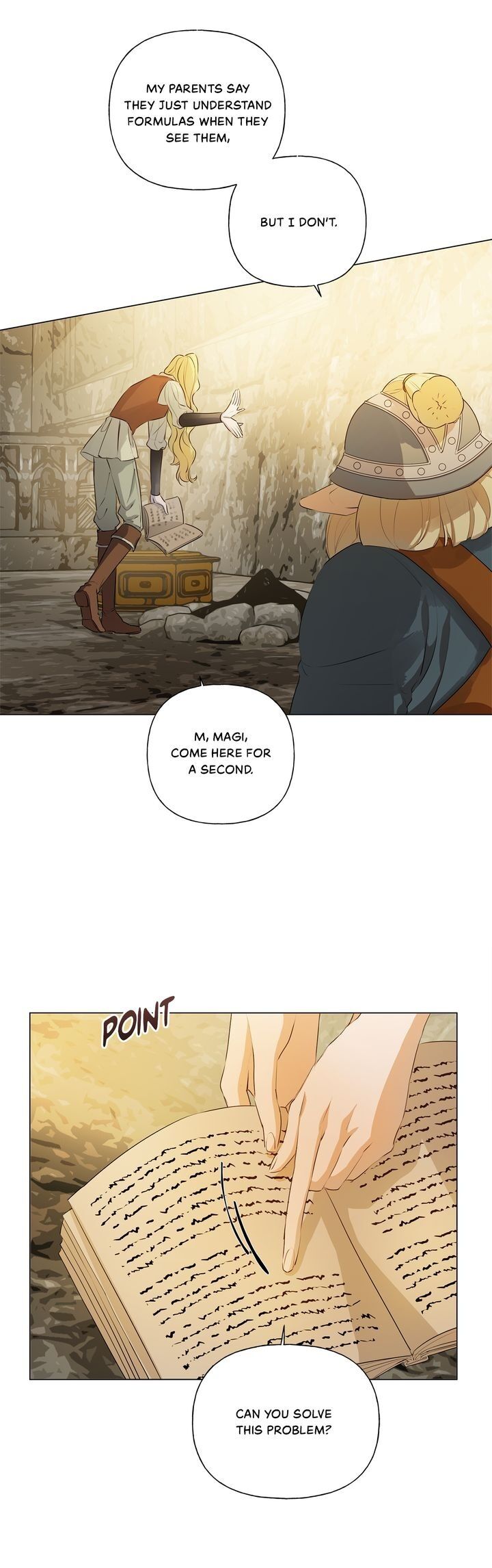 The Golden Haired Elementalist Chapter 49 page 12 - Chapter 49