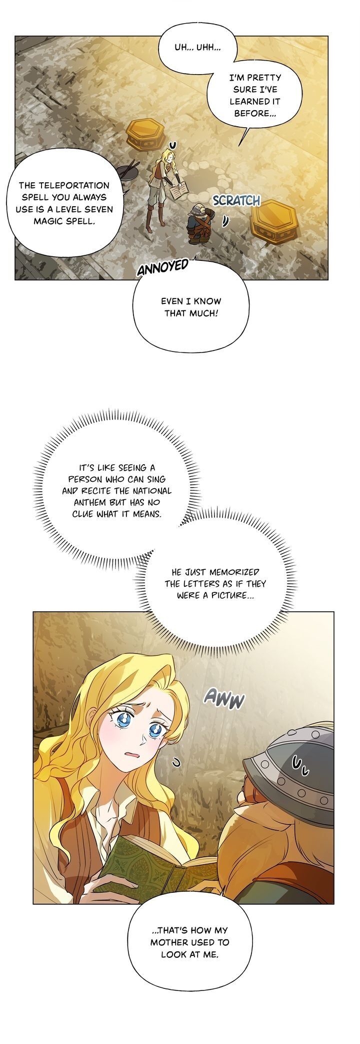 The Golden Haired Elementalist Chapter 49 page 13 - Chapter 49