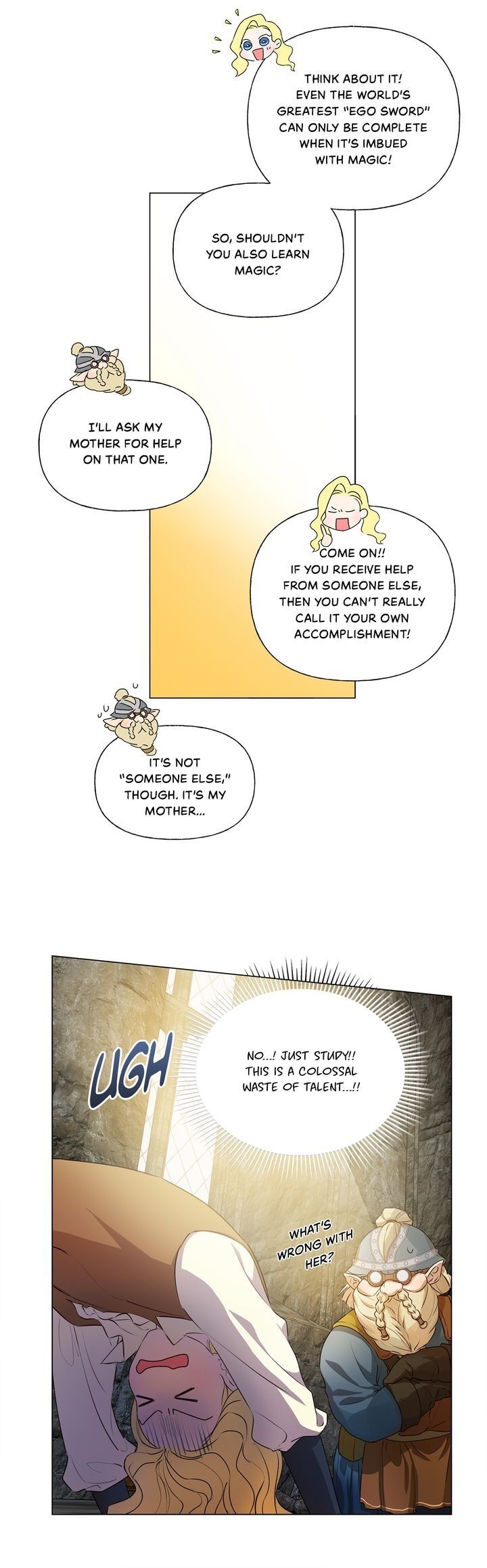 The Golden Haired Elementalist Chapter 49 page 16 - Chapter 49