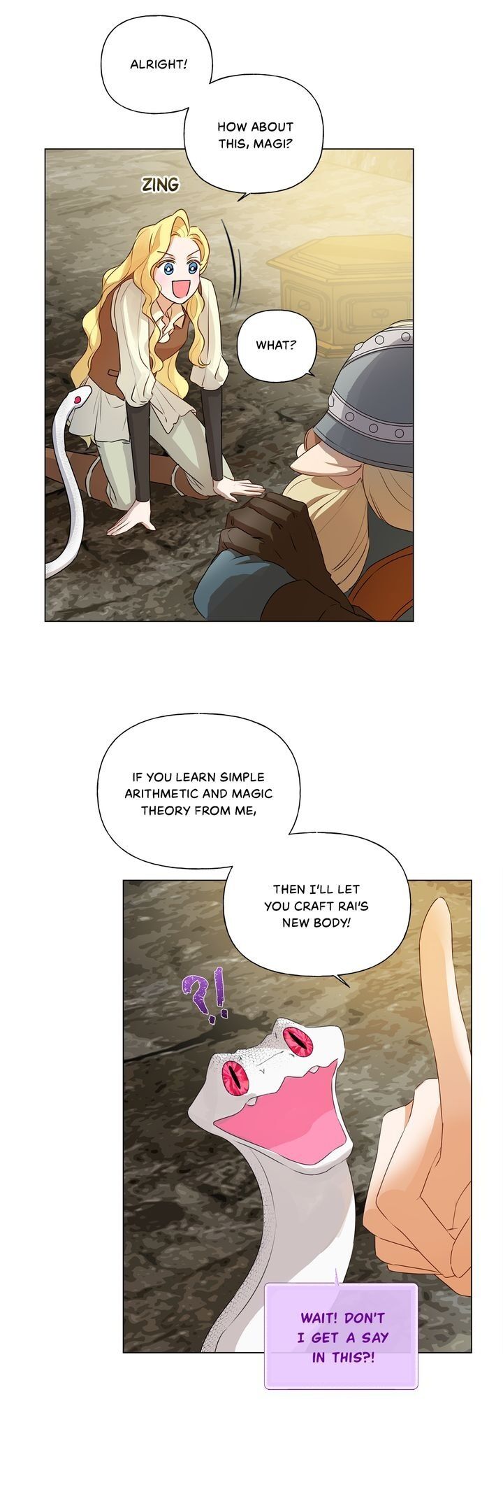 The Golden Haired Elementalist Chapter 49 page 17 - Chapter 49