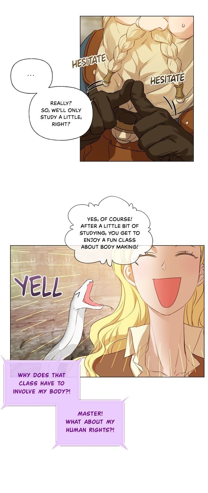 The Golden Haired Elementalist Chapter 49 page 19 - Chapter 49
