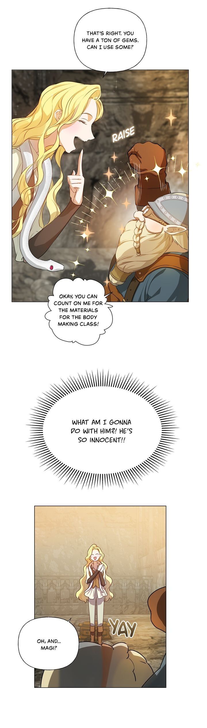 The Golden Haired Elementalist Chapter 49 page 22 - Chapter 49