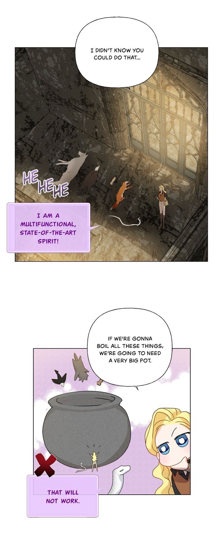 The Golden Haired Elementalist Chapter 49 page 28 - Chapter 49