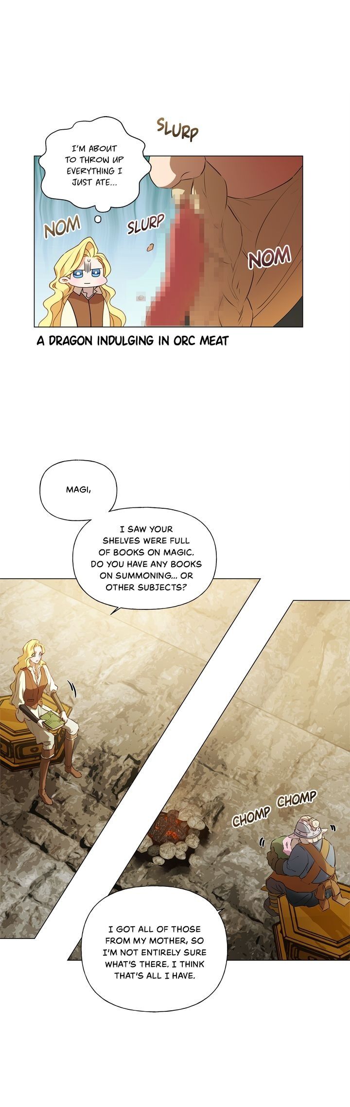 The Golden Haired Elementalist Chapter 49 page 3 - Chapter 49