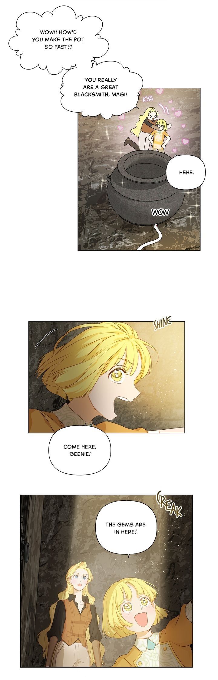 The Golden Haired Elementalist Chapter 49 page 39 - Chapter 49