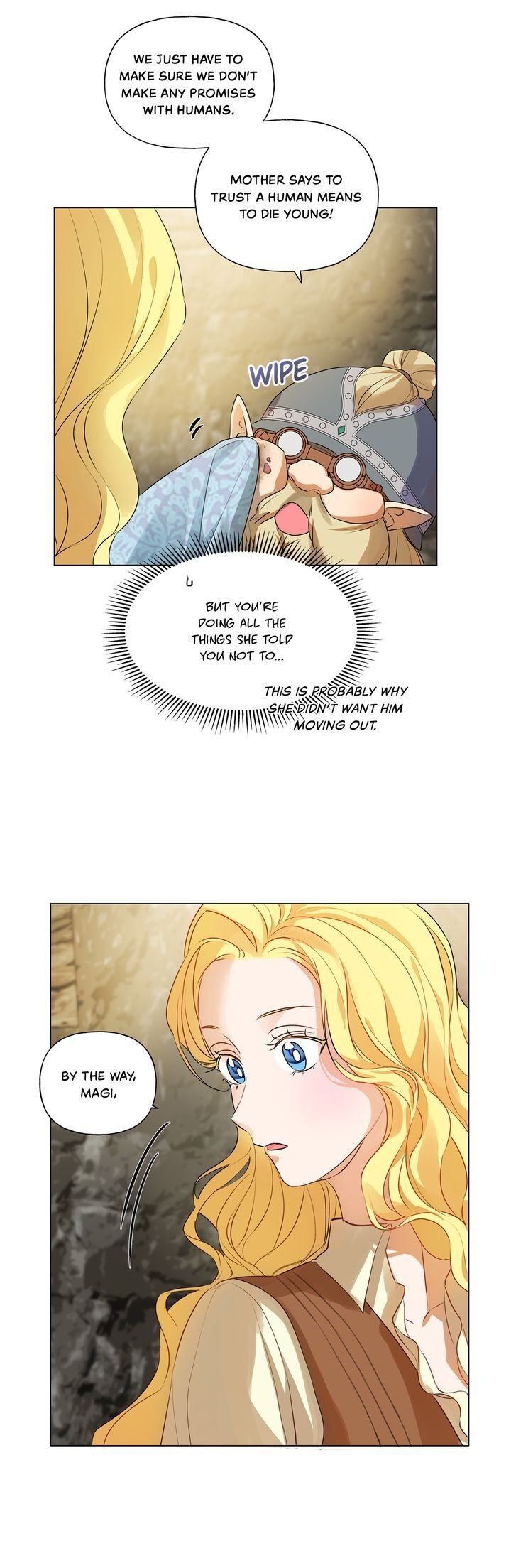 The Golden Haired Elementalist Chapter 49 page 6 - Chapter 49