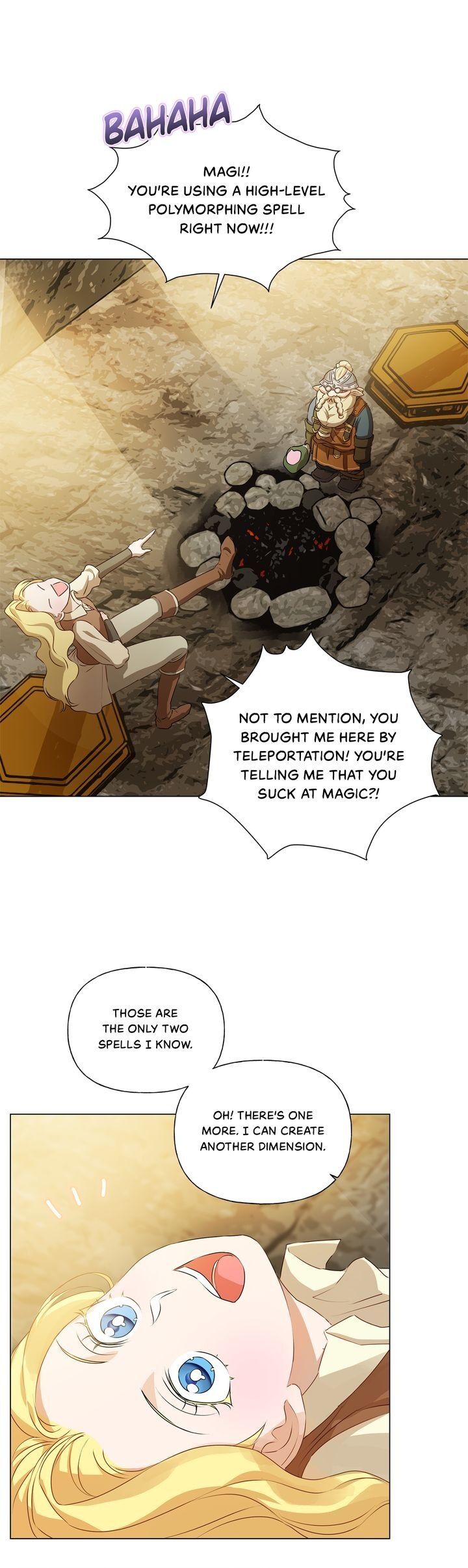 The Golden Haired Elementalist Chapter 49 page 8 - Chapter 49