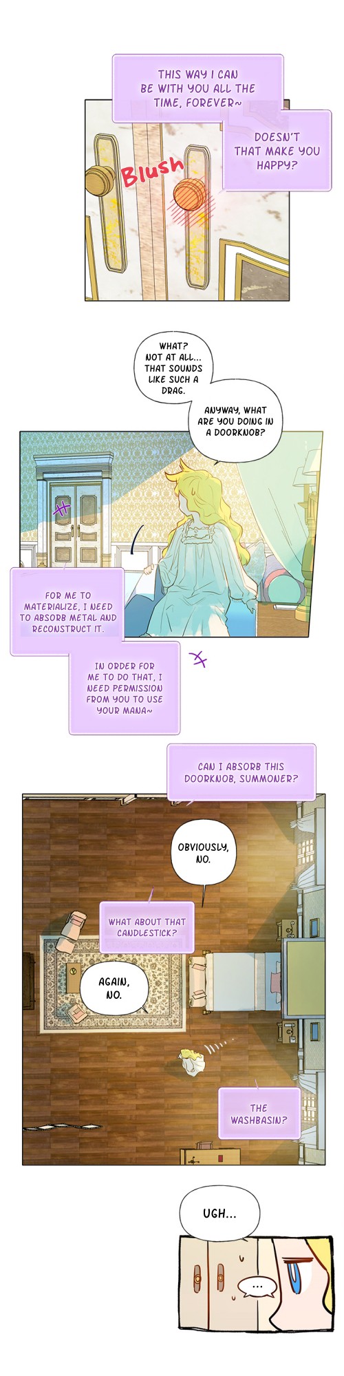 The Golden Haired Elementalist Chapter 5 page 14 - Chapter 5
