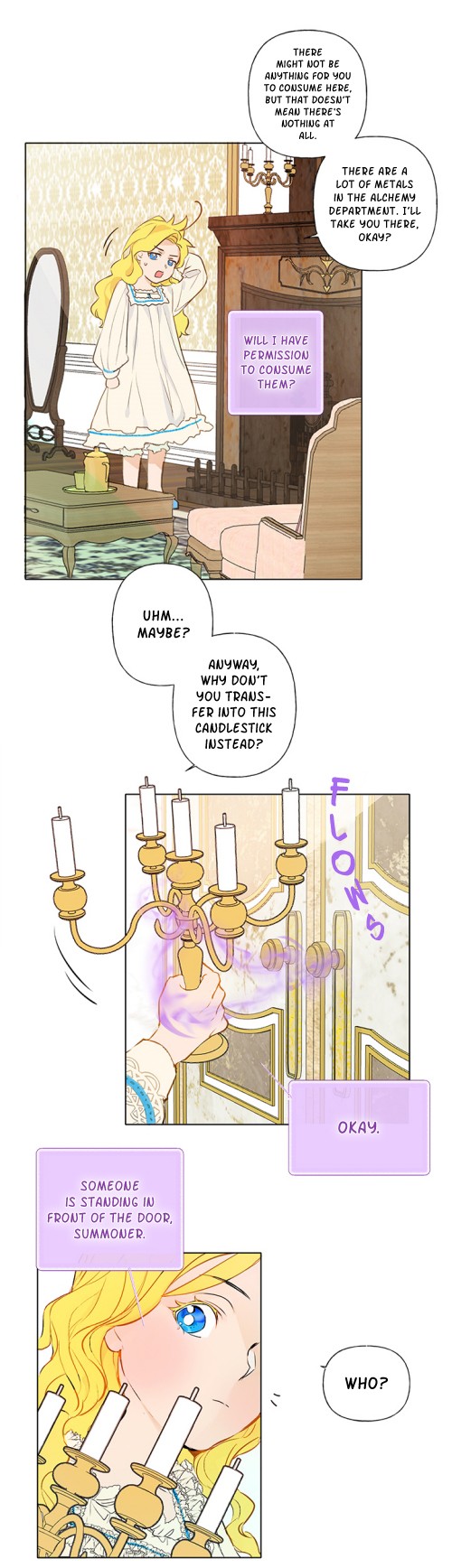 The Golden Haired Elementalist Chapter 5 page 15 - Chapter 5