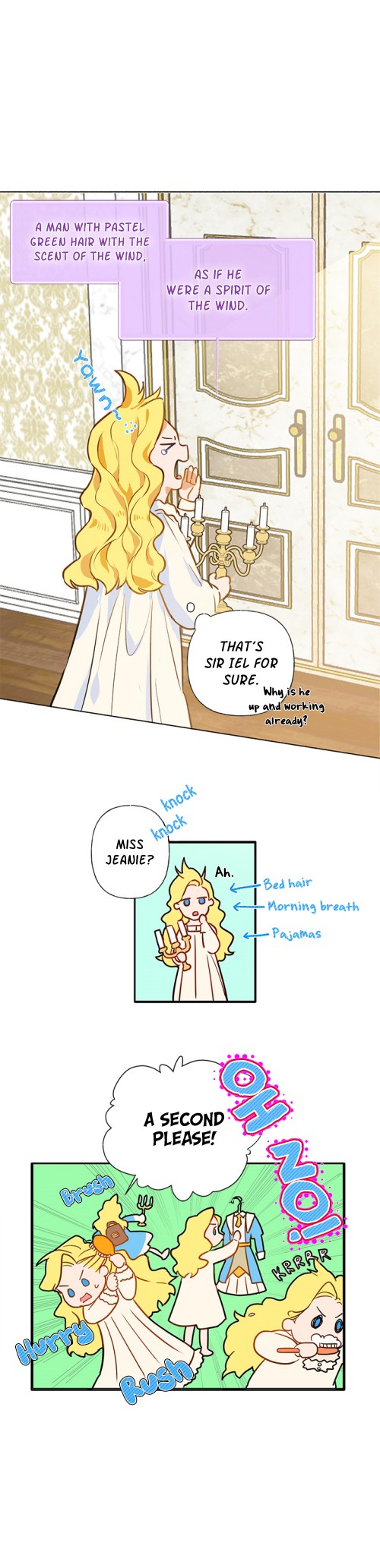 The Golden Haired Elementalist Chapter 5 page 16 - Chapter 5