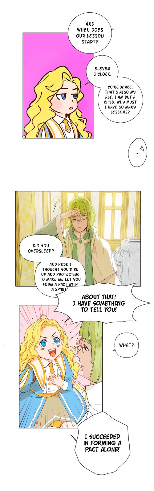 The Golden Haired Elementalist Chapter 5 page 18 - Chapter 5