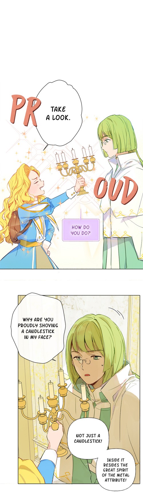 The Golden Haired Elementalist Chapter 5 page 19 - Chapter 5