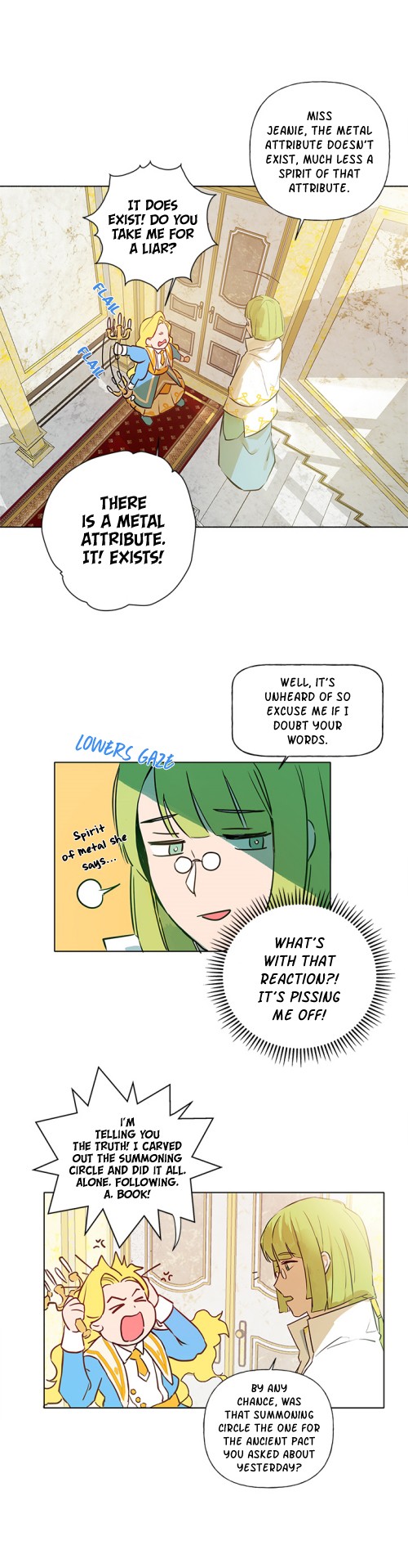 The Golden Haired Elementalist Chapter 5 page 20 - Chapter 5