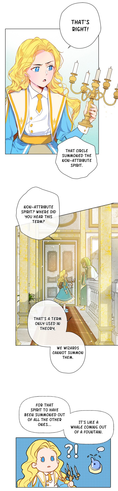 The Golden Haired Elementalist Chapter 5 page 21 - Chapter 5