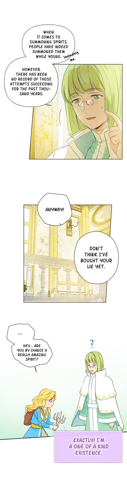 The Golden Haired Elementalist Chapter 5 page 22 - Chapter 5