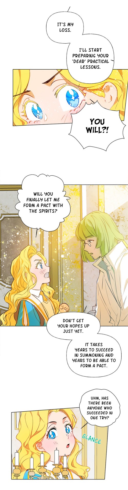 The Golden Haired Elementalist Chapter 5 page 24 - Chapter 5