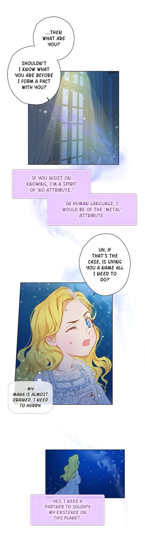 The Golden Haired Elementalist Chapter 5 page 8 - Chapter 5