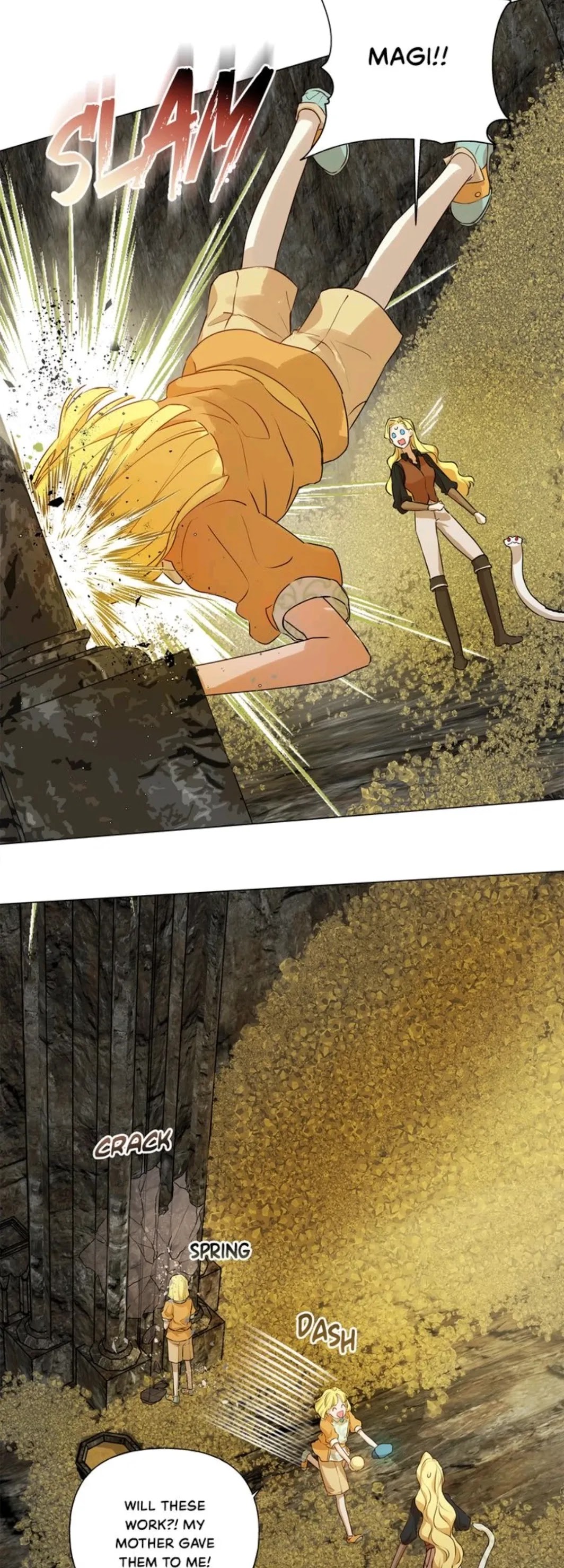 The Golden Haired Elementalist Chapter 50 page 11 - Chapter 50
