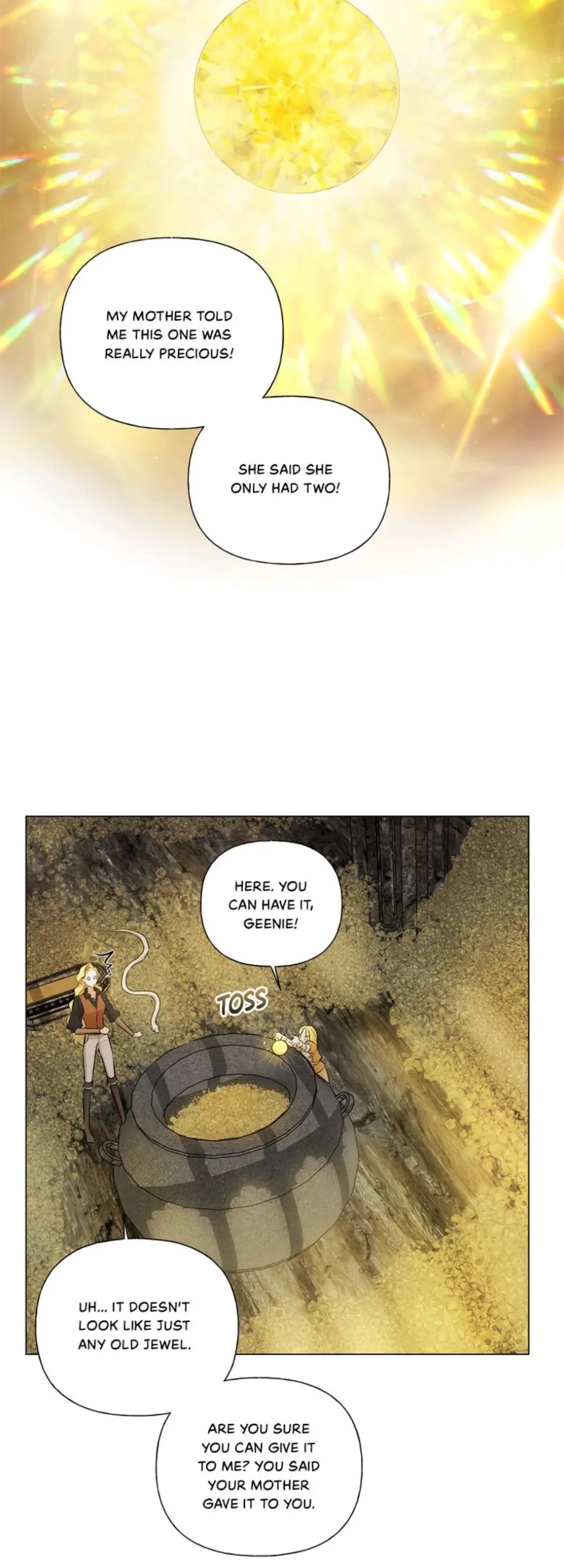 The Golden Haired Elementalist Chapter 50 page 15 - Chapter 50