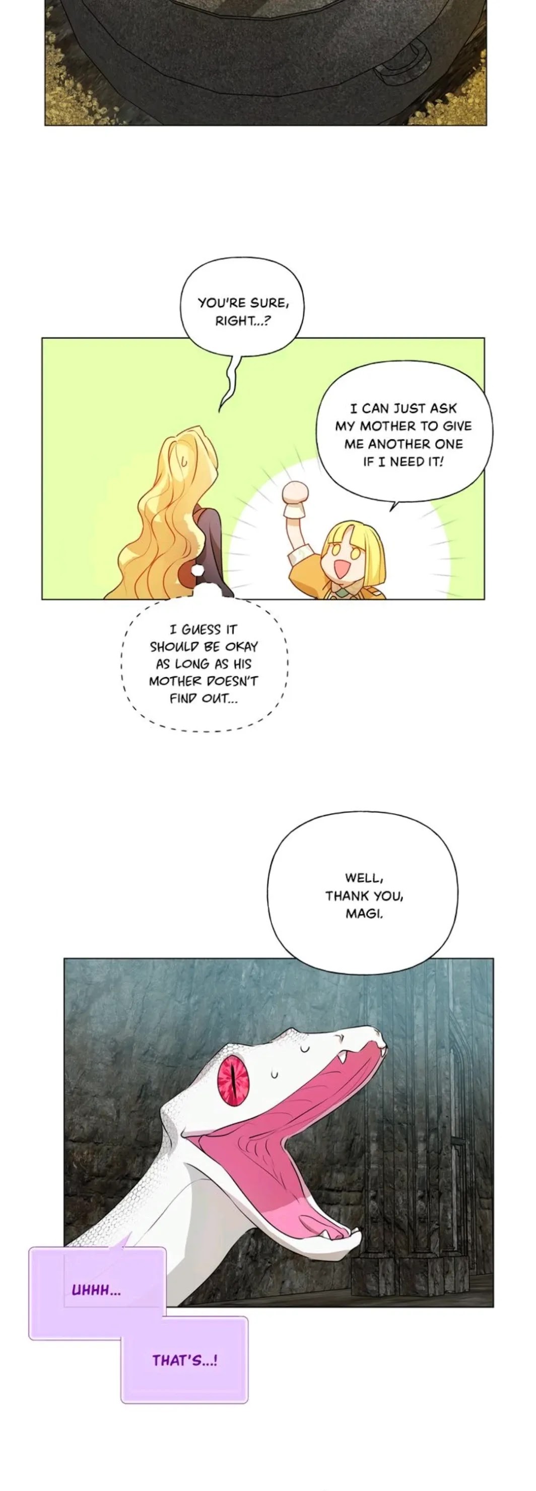The Golden Haired Elementalist Chapter 50 page 17 - Chapter 50