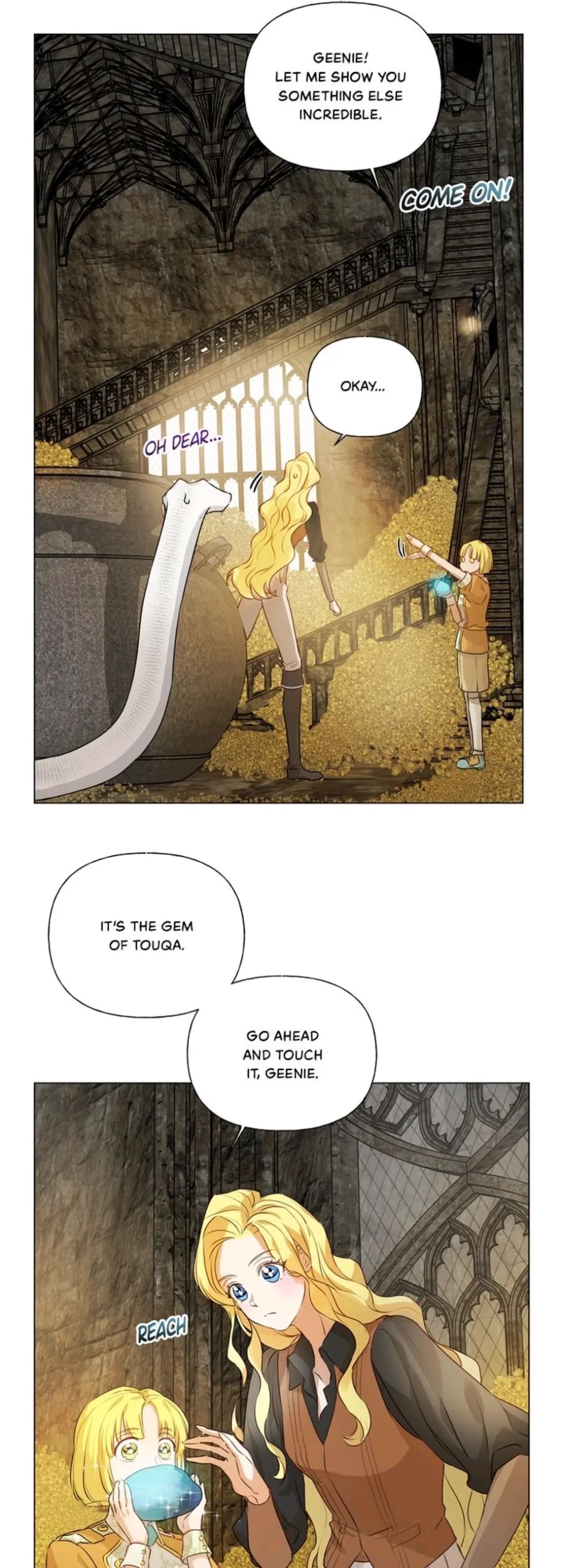The Golden Haired Elementalist Chapter 50 page 18 - Chapter 50