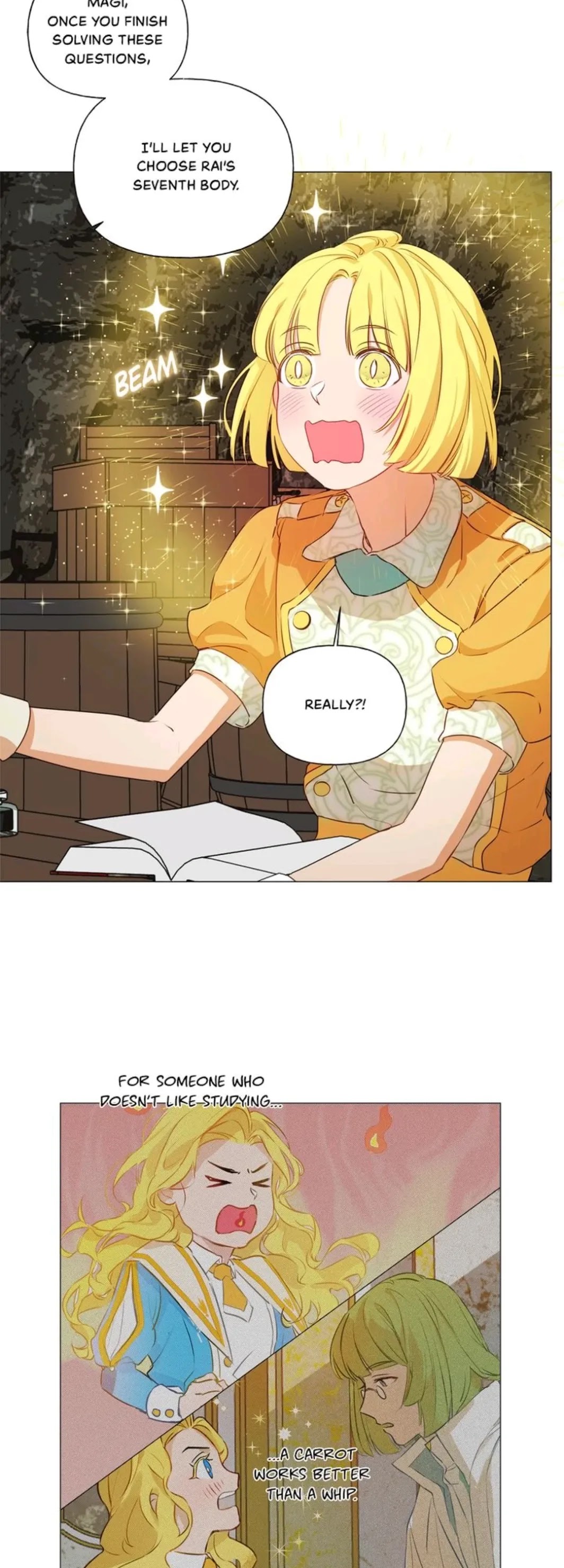 The Golden Haired Elementalist Chapter 50 page 34 - Chapter 50