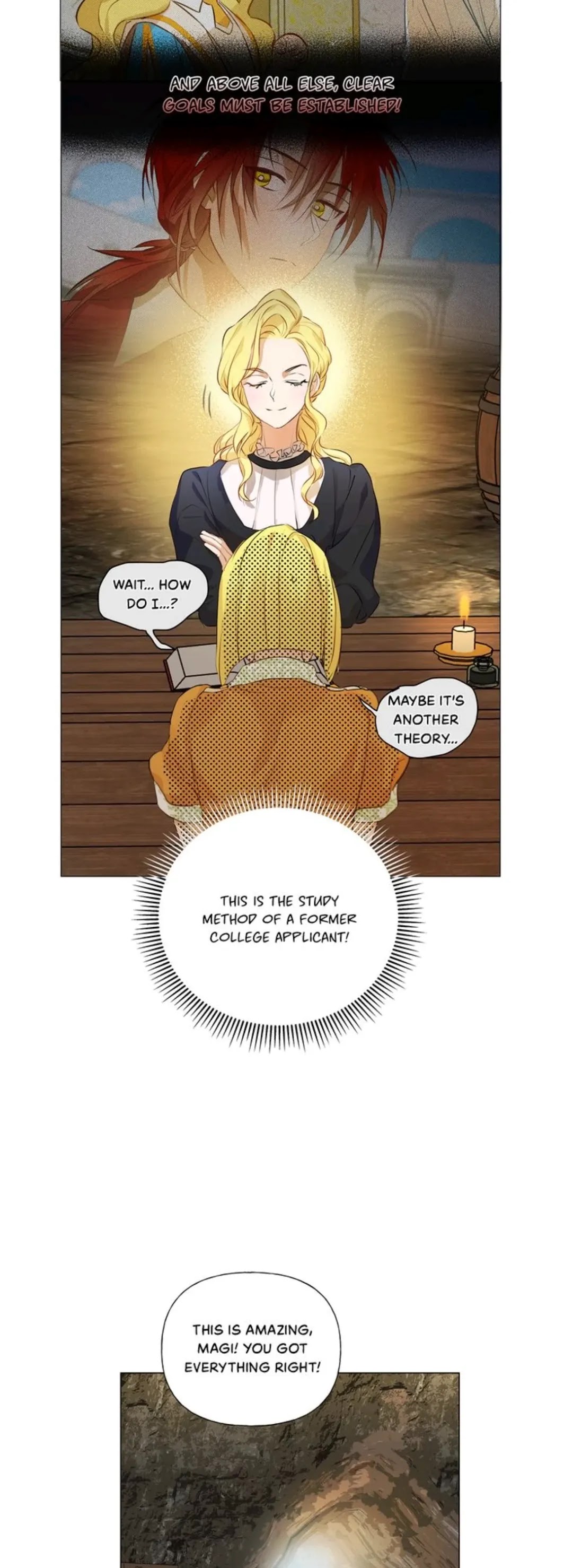 The Golden Haired Elementalist Chapter 50 page 35 - Chapter 50