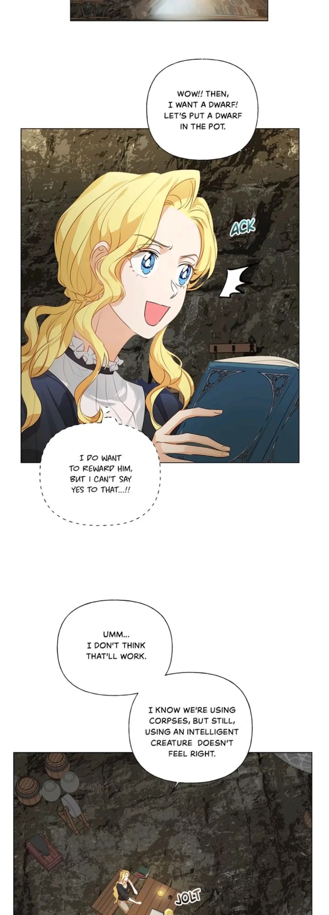 The Golden Haired Elementalist Chapter 50 page 36 - Chapter 50