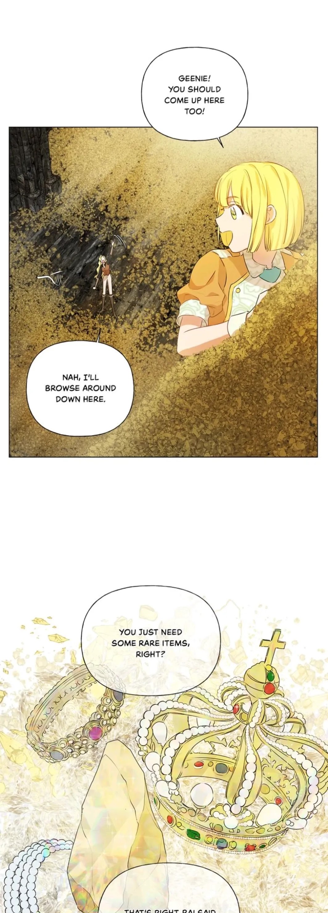 The Golden Haired Elementalist Chapter 50 page 5 - Chapter 50