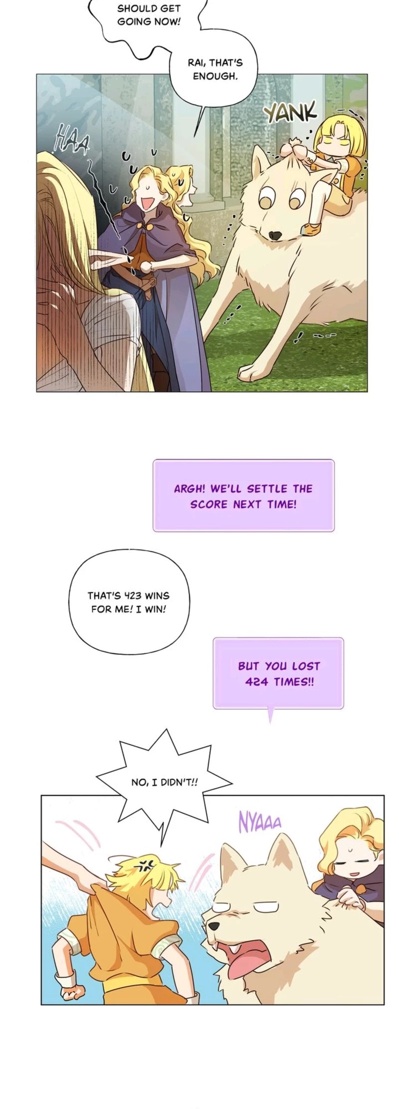 The Golden Haired Elementalist Chapter 52 page 32 - Chapter 52