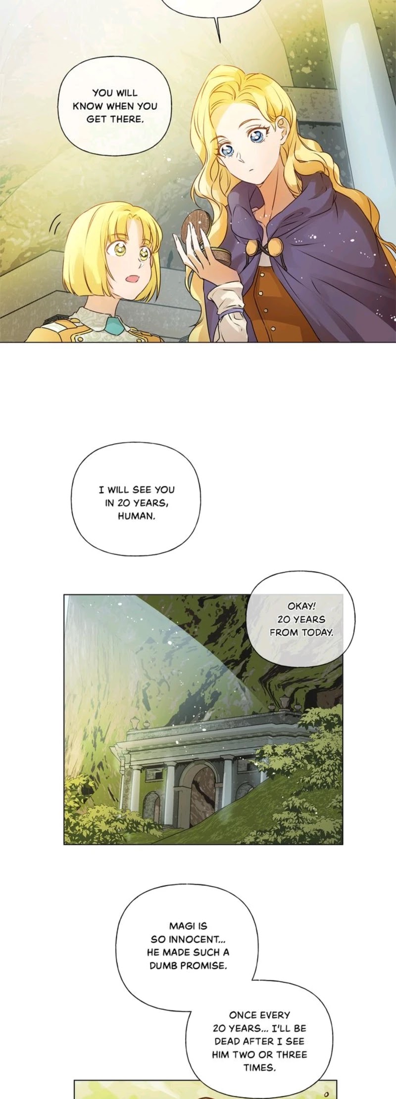 The Golden Haired Elementalist Chapter 52 page 39 - Chapter 52