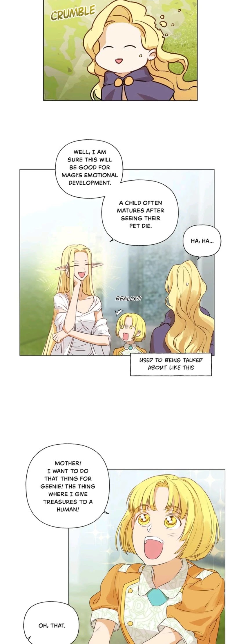 The Golden Haired Elementalist Chapter 52 page 40 - Chapter 52