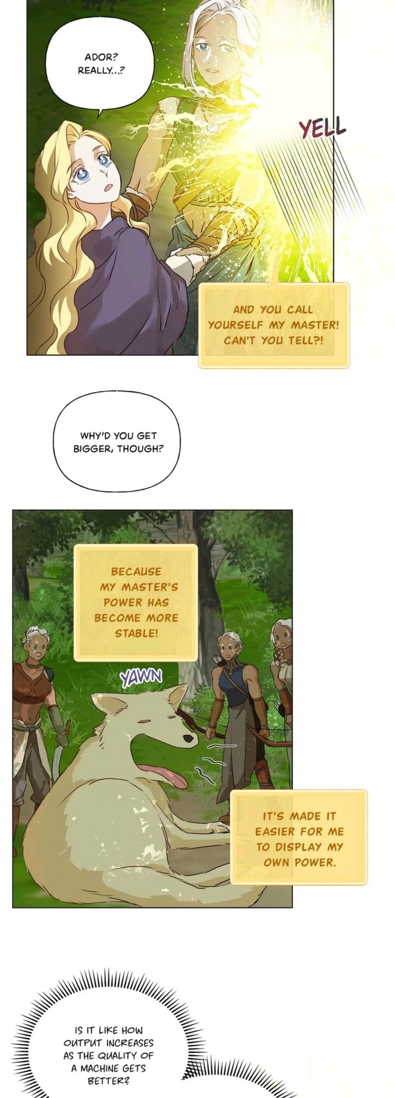 The Golden Haired Elementalist Chapter 53 page 37 - Chapter 53