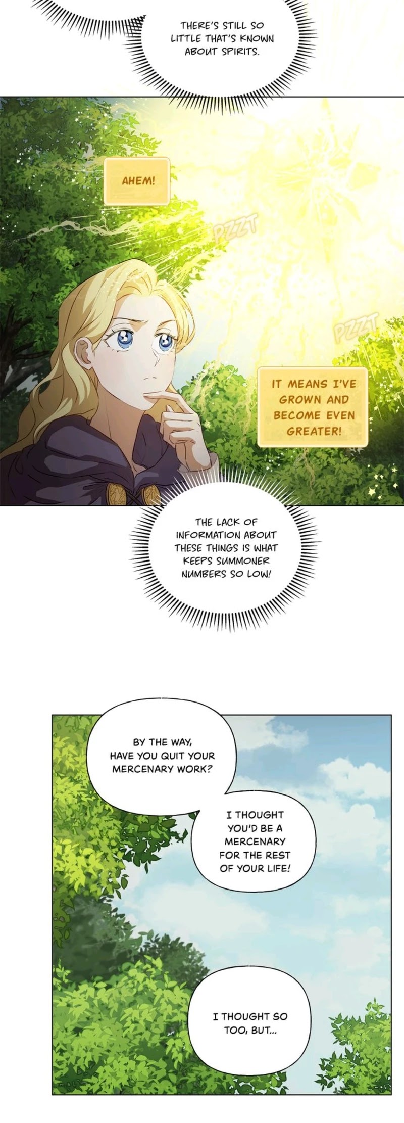 The Golden Haired Elementalist Chapter 53 page 38 - Chapter 53