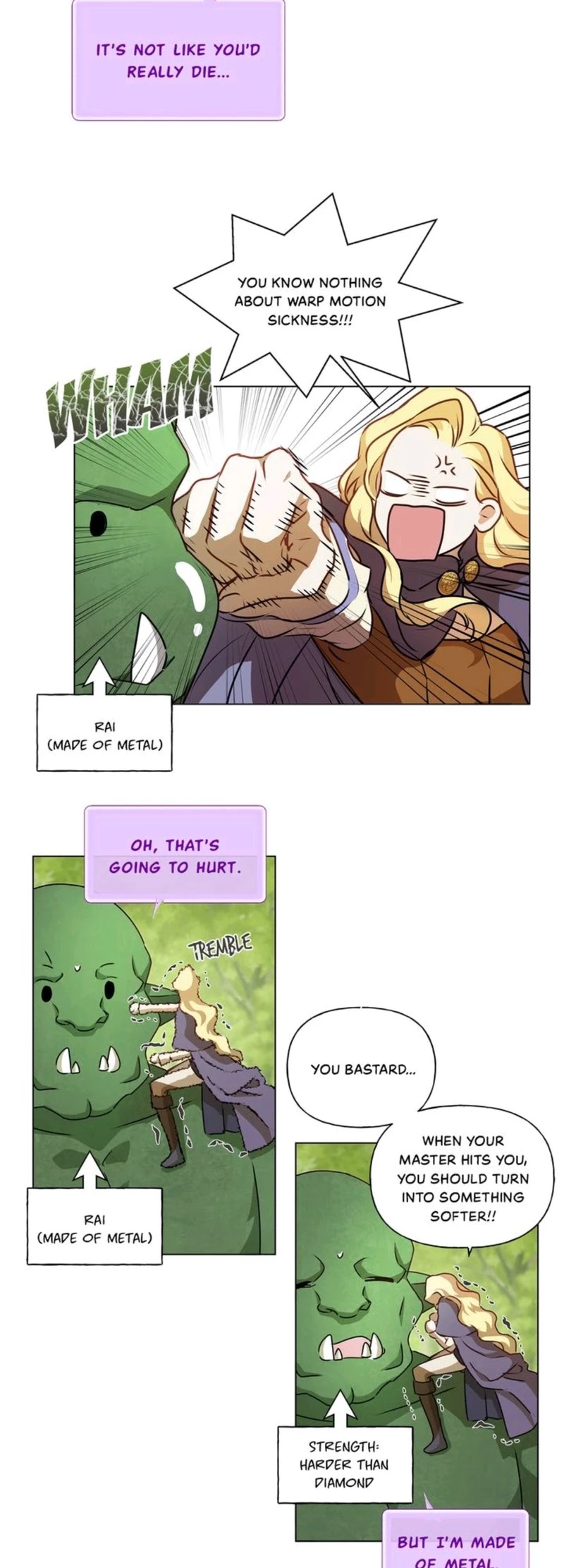 The Golden Haired Elementalist Chapter 53 page 4 - Chapter 53