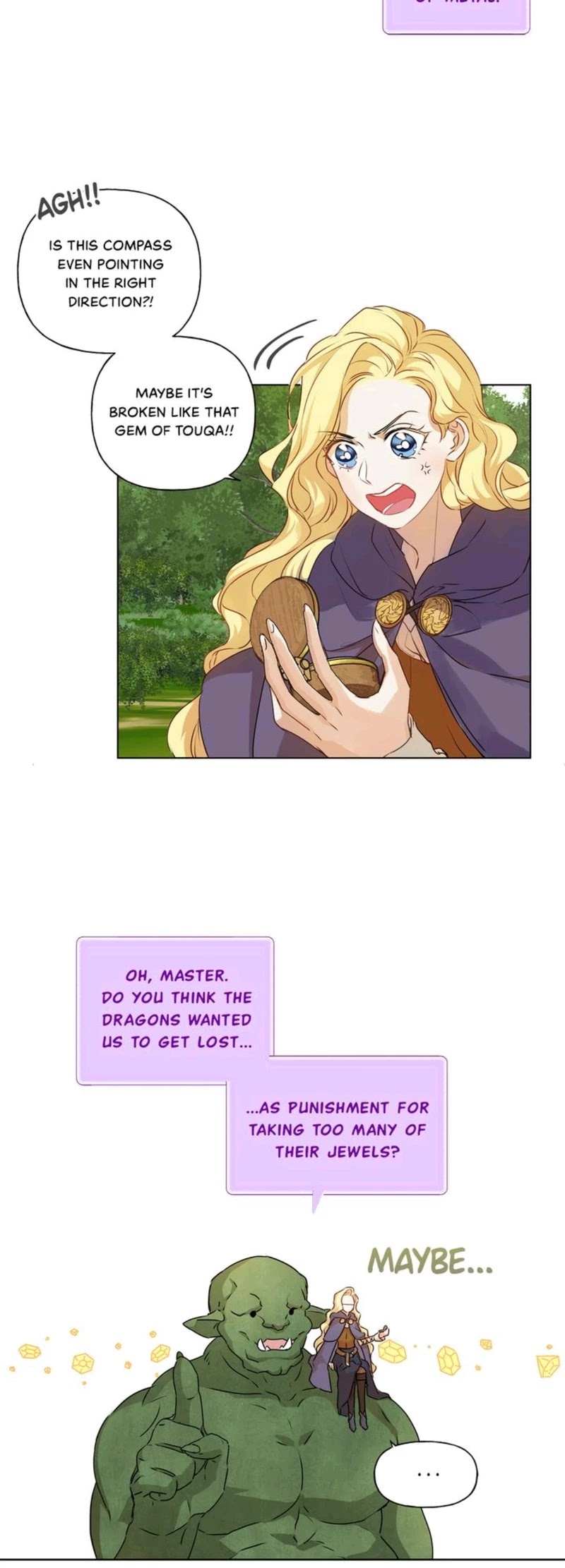 The Golden Haired Elementalist Chapter 53 page 5 - Chapter 53