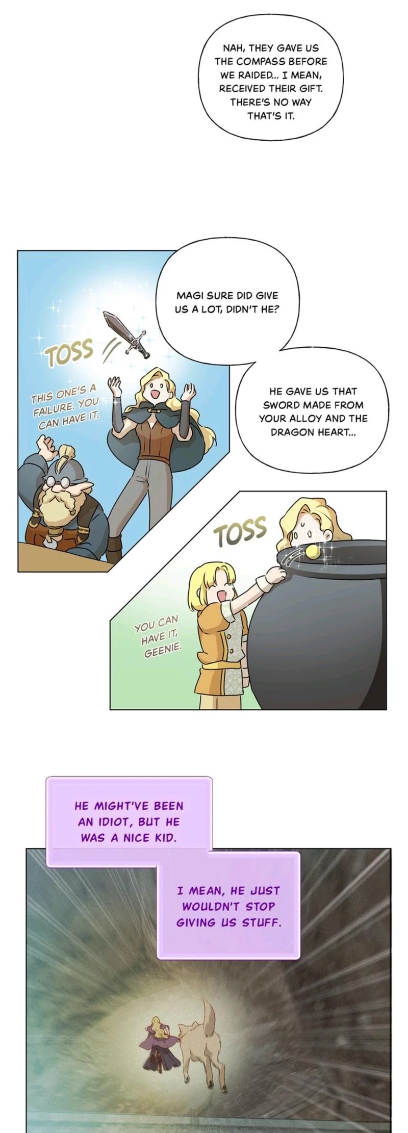 The Golden Haired Elementalist Chapter 53 page 6 - Chapter 53