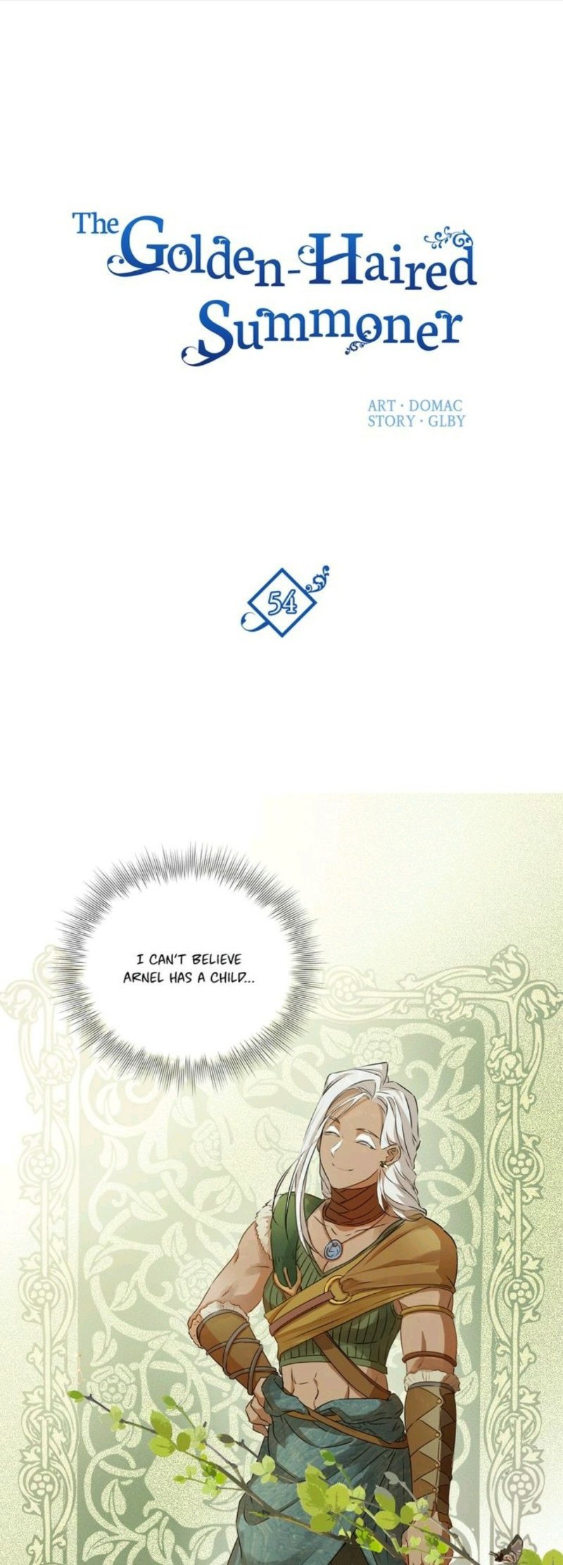 The Golden Haired Elementalist Chapter 54 page 1 - Chapter 54