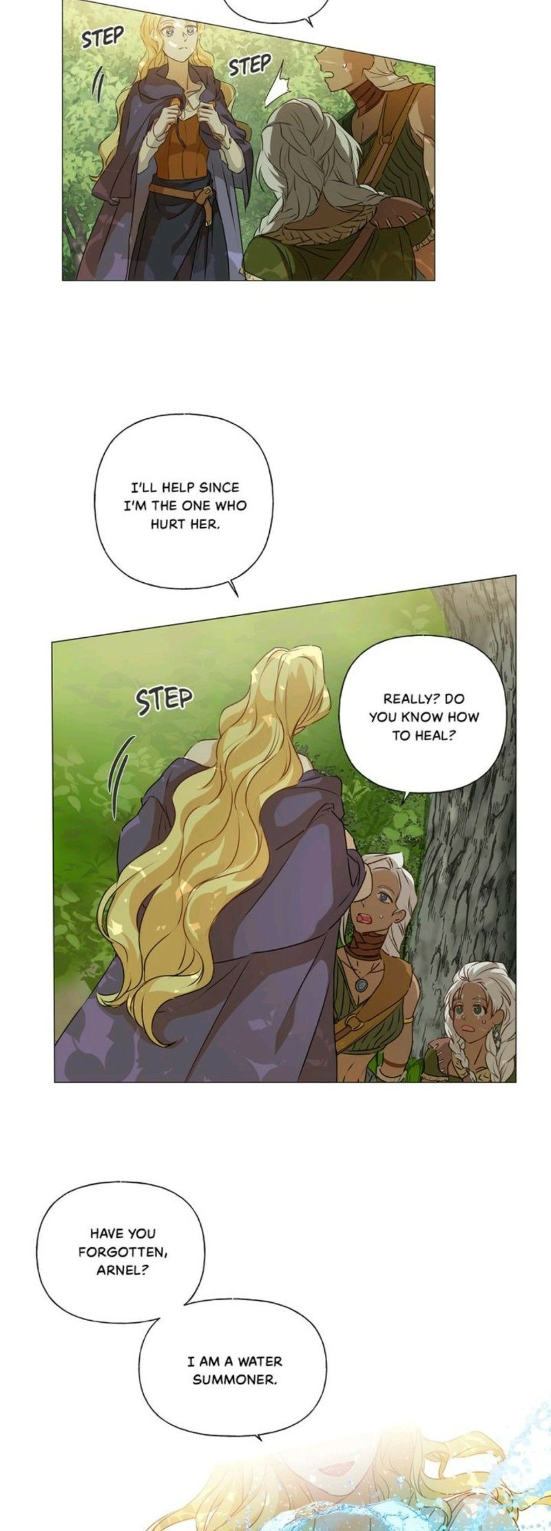 The Golden Haired Elementalist Chapter 54 page 16 - Chapter 54