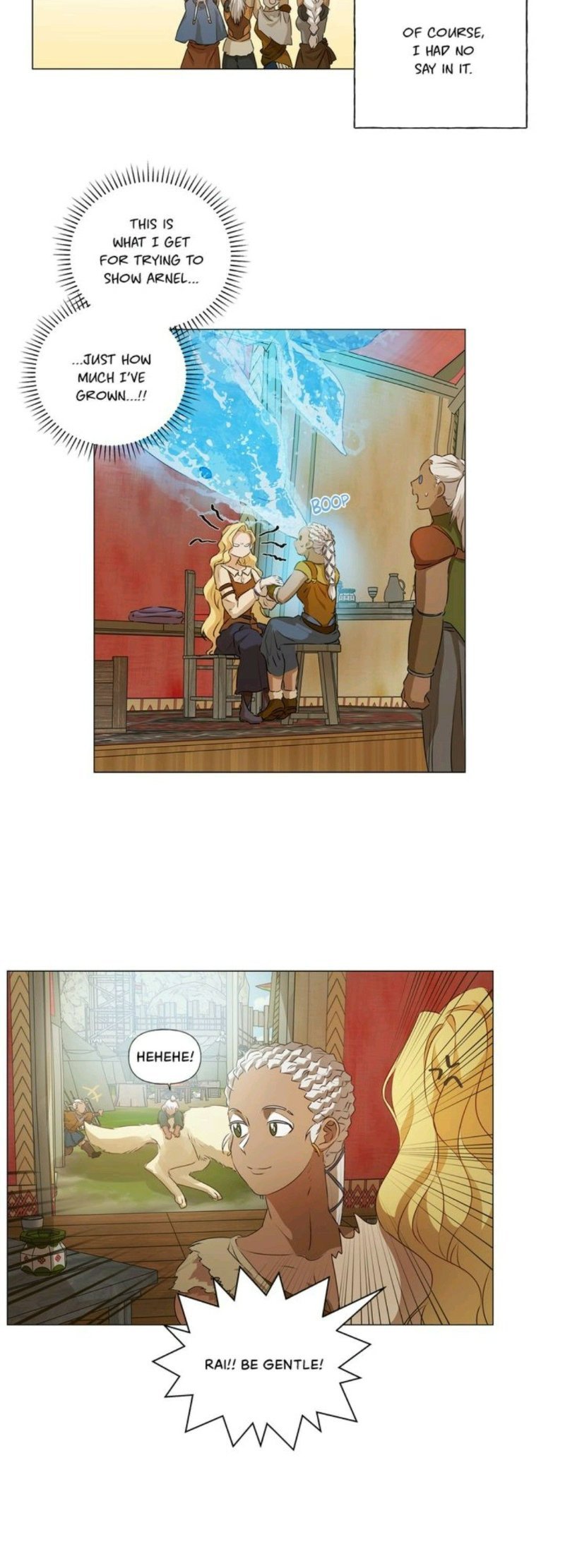The Golden Haired Elementalist Chapter 54 page 26 - Chapter 54