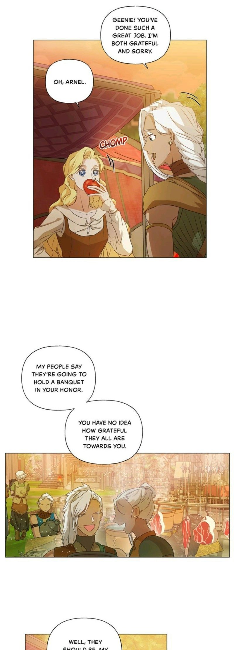 The Golden Haired Elementalist Chapter 54 page 30 - Chapter 54