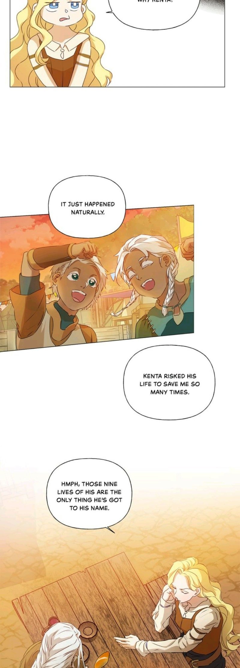 The Golden Haired Elementalist Chapter 54 page 40 - Chapter 54