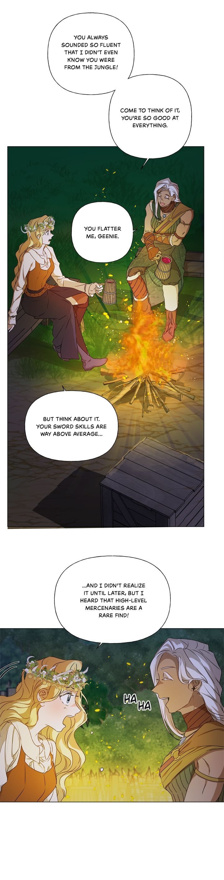 The Golden Haired Elementalist Chapter 55 page 32 - Chapter 55