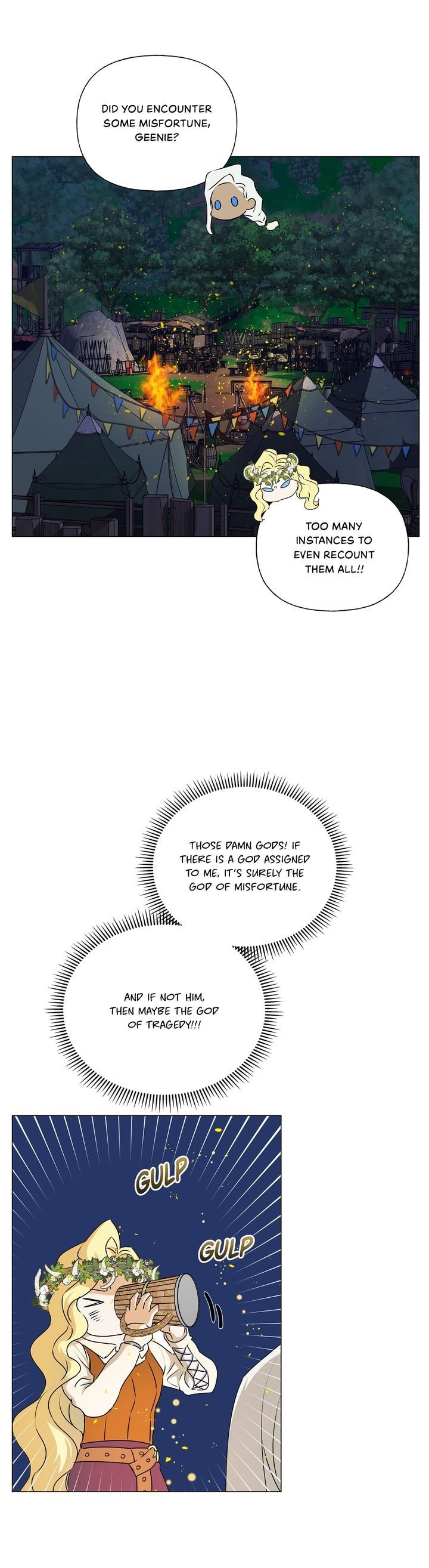 The Golden Haired Elementalist Chapter 55 page 36 - Chapter 55