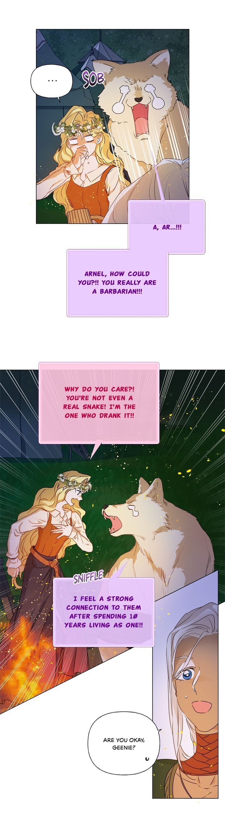 The Golden Haired Elementalist Chapter 55 page 43 - Chapter 55