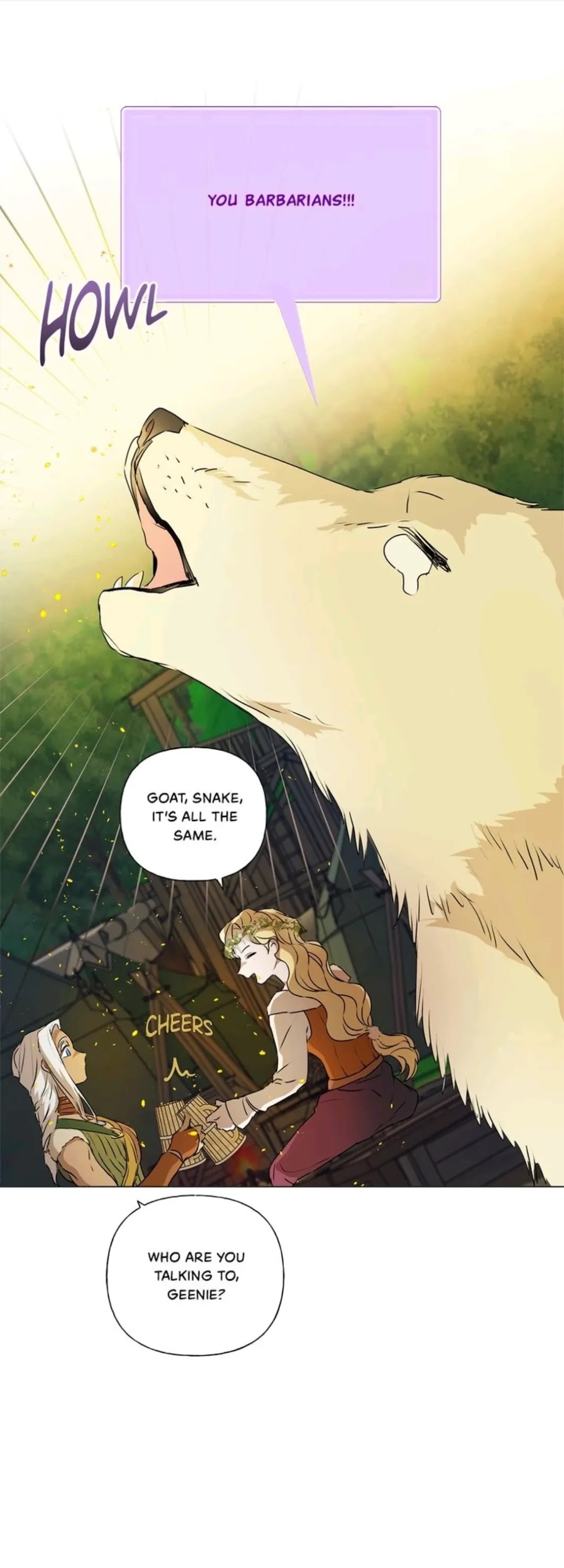 The Golden Haired Elementalist Chapter 56 page 1 - Chapter 56